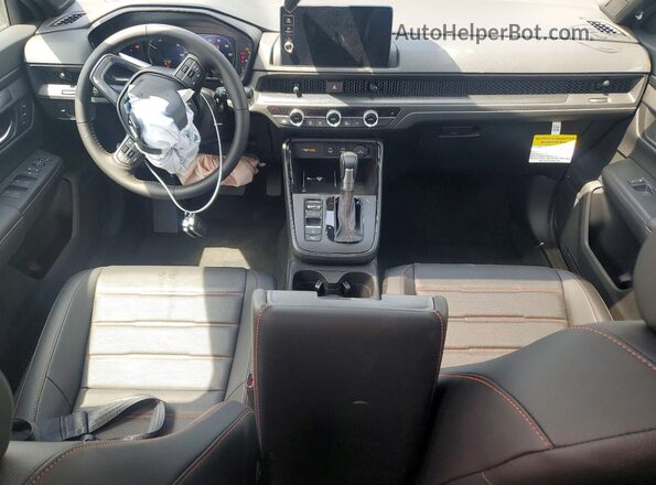 7FARS6H8XTE096843 2026 HONDA CR-V Синий Вид панели приборов