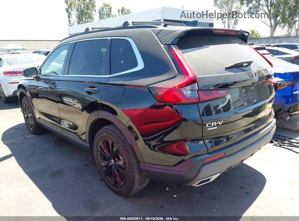 7FARS6H90RE015544 2024 HONDA CR-V Черный Задняя левая четверть