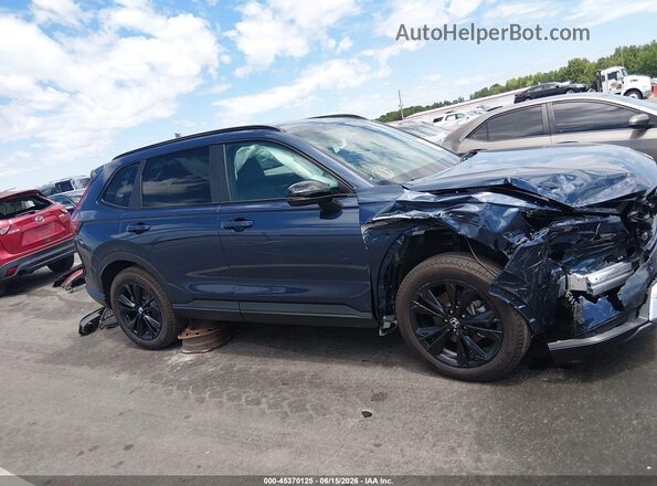 7FARS6H90TE011730 2026 HONDA CR-V Blue Widok wnętrza 360 stopni