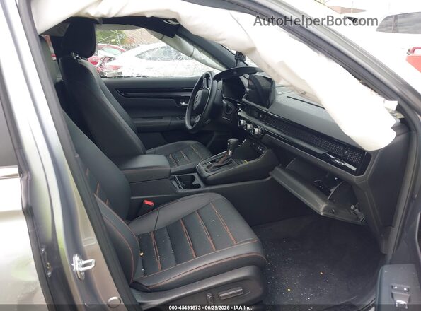 7FARS6H91PE010334 2023 HONDA CR-V Silver Front interior view
