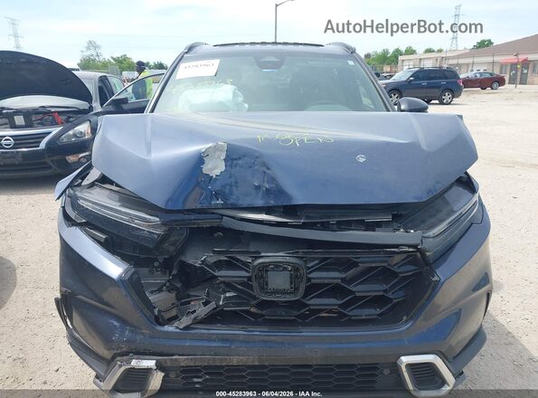 7FARS6H91SE005787 2025 HONDA CR-V HYBRID Blue Dashboard view