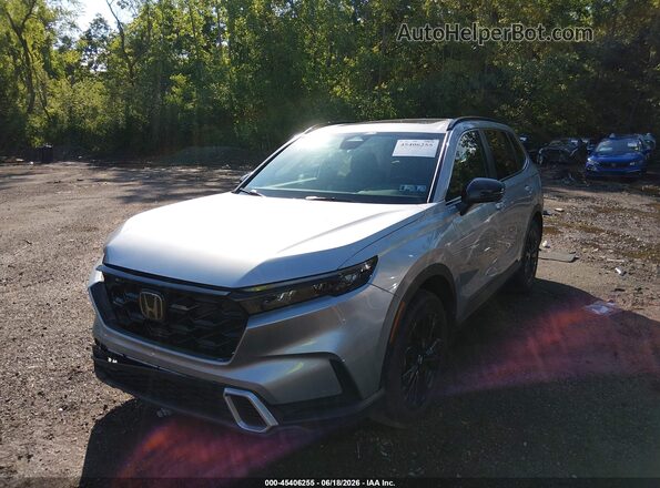 7FARS6H92SE083155 2025 HONDA CR-V Gray წინა მარცხენა ხედი სამი მეოთხედიდან