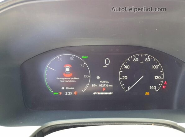 7FARS6H93PE001733 2023 HONDA CR-V Красный Вид щитка приборов