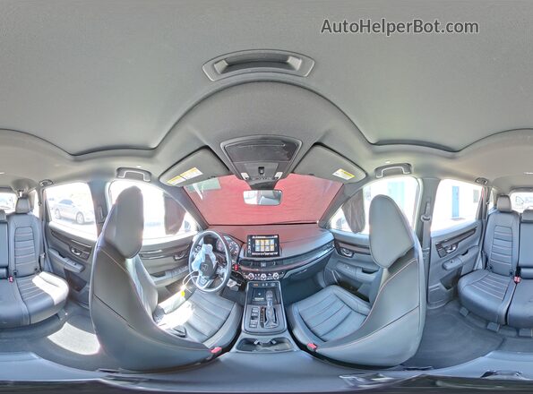 7FARS6H93PE001733 2023 HONDA CR-V Красный Панорамный вид салона 360°