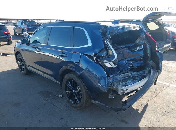7FARS6H93RE045184 2024 HONDA CR-V Синий Задняя левая четверть