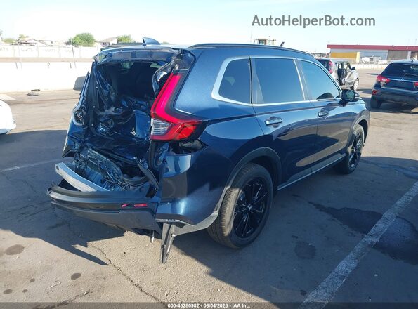 7FARS6H93RE045184 2024 HONDA CR-V Синий Задняя правая четверть
