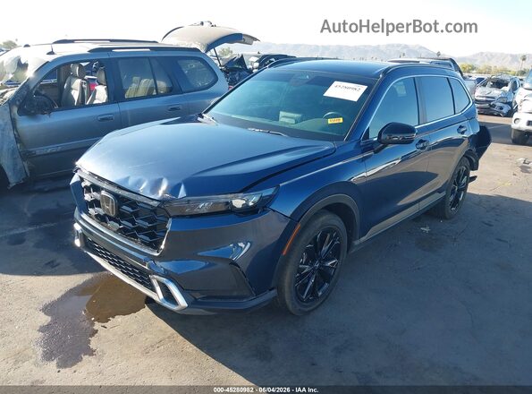 7FARS6H93RE045184 2024 HONDA CR-V Синий Передняя левая четверть