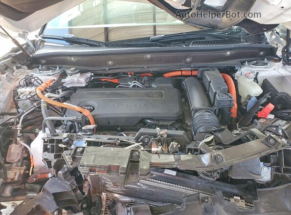 7FARS6H93SE045787 2025 HONDA CR-V White Vista del compartimento del motor