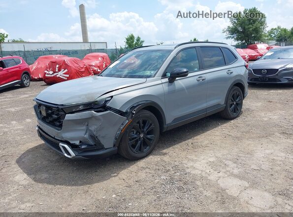 7FARS6H93TE007848 2026 HONDA CR-V Gray წინა მარცხენა ხედი სამი მეოთხედიდან