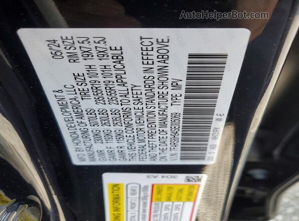 7FARS6H94SE005069 2025 HONDA CR-V Black 