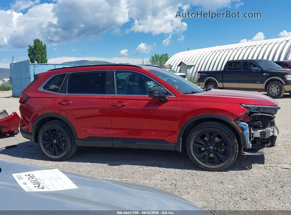 7FARS6H96PE011415 2023 HONDA CR-V Red სალონის 360-გრადუსიანი ხედი