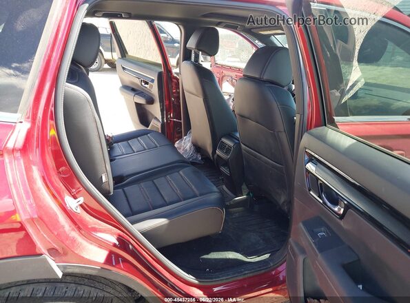 7FARS6H96PE011415 2023 HONDA CR-V Red VIN კოდის სტიკერის ხედი
