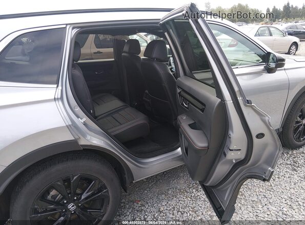 7FARS6H96PE018946 2023 HONDA CR-V Silver VIN sticker view