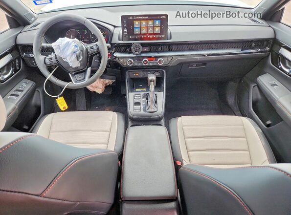 7FARS6H96RE079135 2024 HONDA CR-V White წინა პანელის ხედი