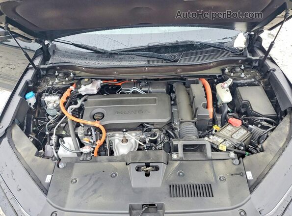 7FARS6H96SE008765 2025 HONDA CR-V Black Vista del compartimento del motor