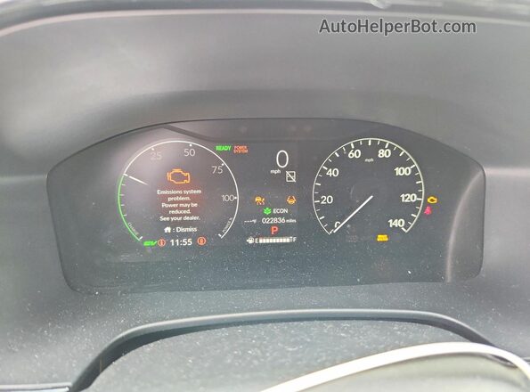 7FARS6H97RE038951 2024 HONDA CR-V Charcoal Instrument cluster view