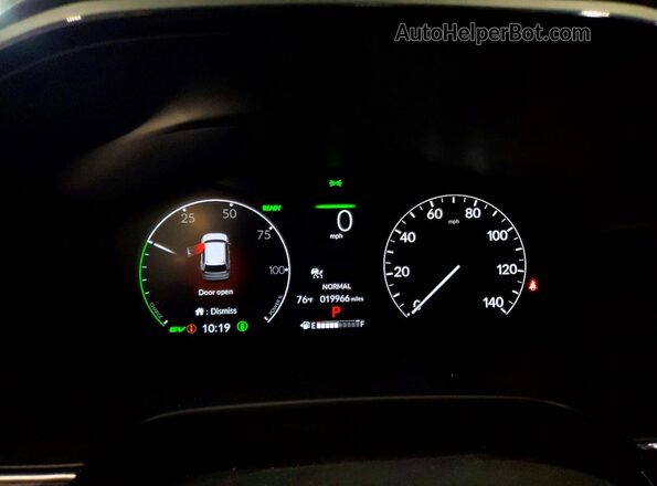 7FARS6H97SE091509 2025 HONDA CR-V Серый Вид щитка приборов