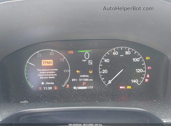 7FARS6H97SE108776 2025 HONDA CR-V Серый Вид задних сидений