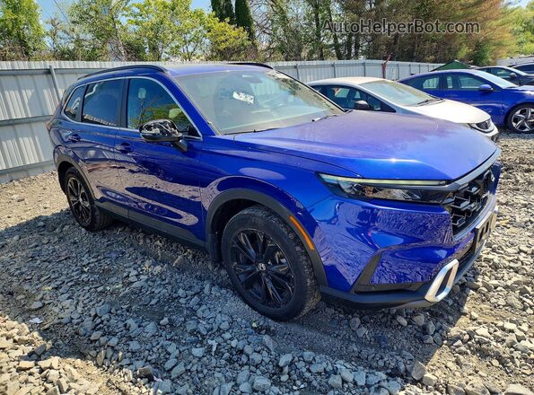 7FARS6H98PE004398 2023 HONDA CR-V Blue წინა მარჯვენა