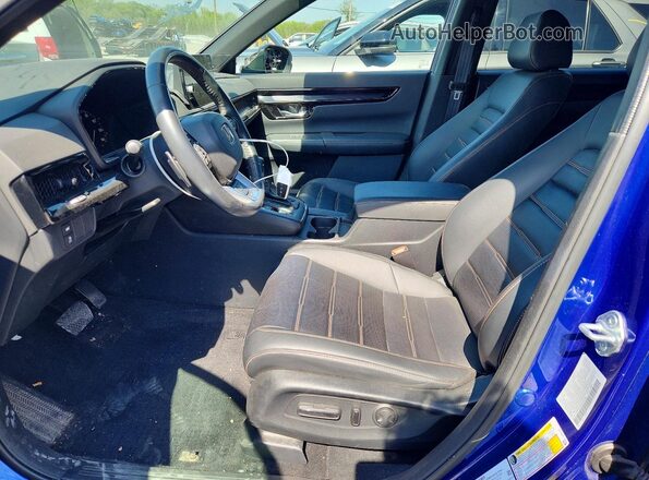 7FARS6H98PE004398 2023 HONDA CR-V Blue წინა სალონის ხედი