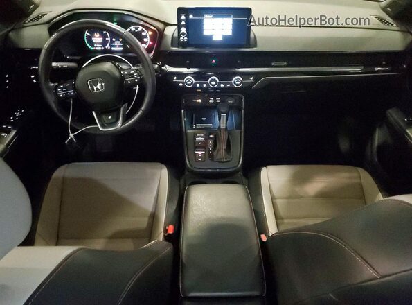 7FARS6H98RE072963 2024 HONDA CR-V Белый Вид панели приборов