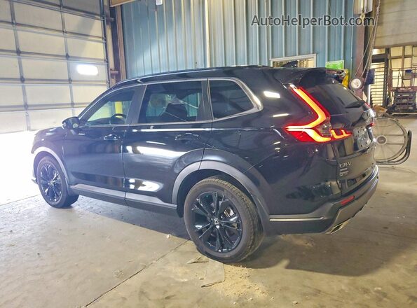 7FARS6H9XSE015539 2025 HONDA CR-V Черный Задняя левая четверть