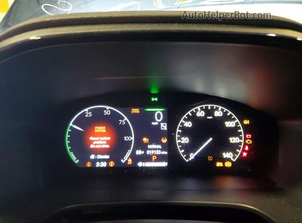 7FARS6H9XSE015539 2025 HONDA CR-V Черный Вид щитка приборов