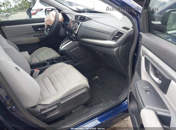 7FART6H28LE008185 2020 HONDA CR-V Blue წინა სალონის ხედი