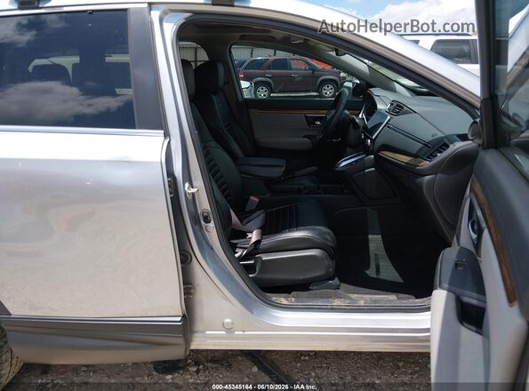 7FART6H52LE015546 2020 HONDA CR-V Gray Вид салону спереду