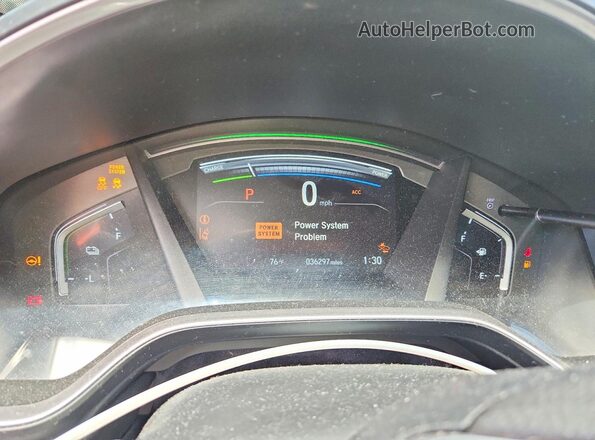 7FART6H54LE016083 2020 HONDA CR-V White Սարքավորումների վահանակի տեսք