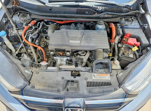7FART6H56LE015596 2020 HONDA CR-V Blue უკანა სალონის ხედი