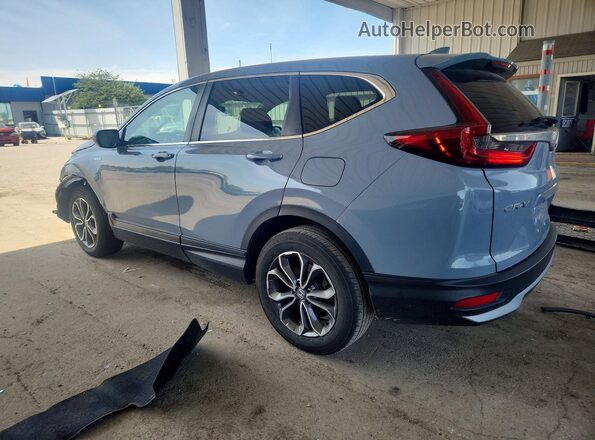 7FART6H56ME031380 2021 HONDA CR-V Blue Trasero izquierdo