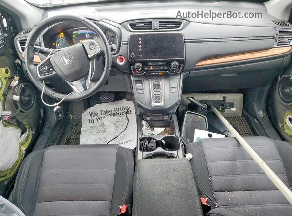 7FART6H57LE013369 2020 HONDA CR-V Black Dashboard view