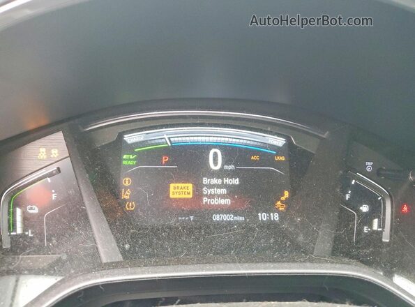 7FART6H57LE013369 2020 HONDA CR-V Black Instrument cluster view