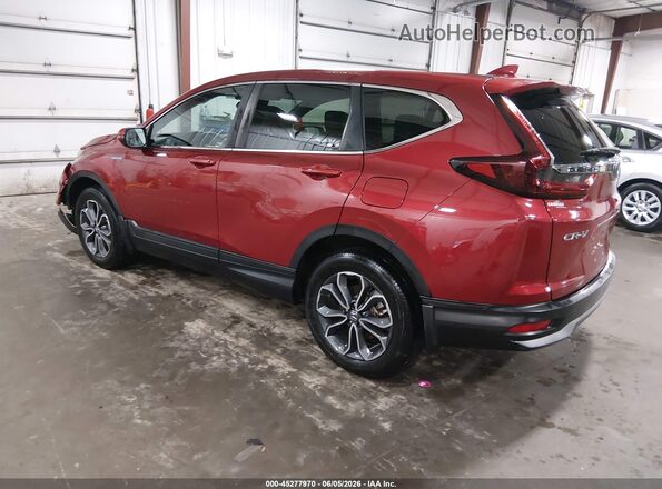 7FART6H58LE016202 2020 HONDA CR-V HYBRID Red Rear left