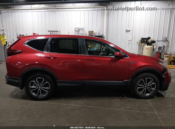 7FART6H58LE016202 2020 HONDA CR-V HYBRID Red Rear interior view
