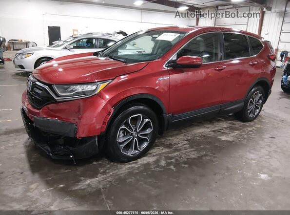 7FART6H58LE016202 2020 HONDA CR-V HYBRID Red Front left