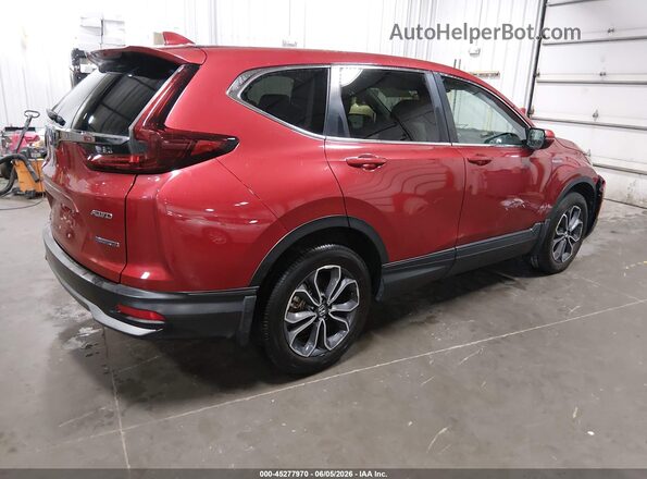 7FART6H58LE016202 2020 HONDA CR-V HYBRID Red Rear right