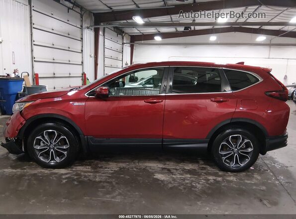 7FART6H58LE016202 2020 HONDA CR-V HYBRID Red 360 interior view