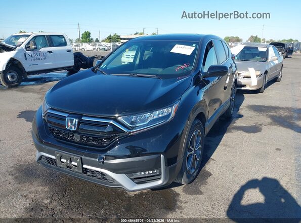 7FART6H5XME018535 2021 HONDA CR-V Black Передня ліва чверть