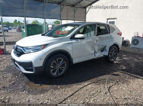 7FART6H81ME006820 2021 HONDA CR-V White Vista tres cuartos delantera izquierda