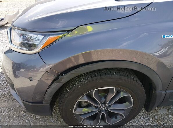 7FART6H82ME007068 2021 HONDA CR-V Gray Вид спереду