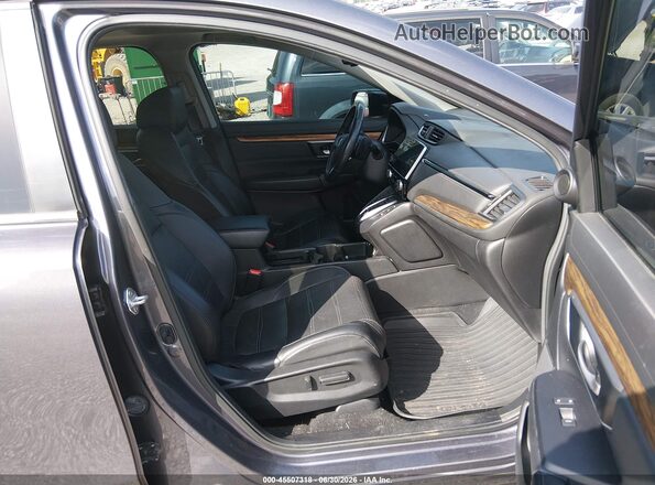 7FART6H82ME007068 2021 HONDA CR-V Gray Вид салону спереду