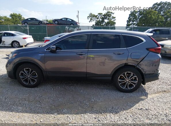 7FART6H82ME007068 2021 HONDA CR-V Gray Панорамний вид салону 360°