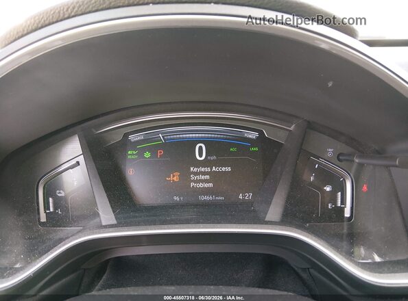 7FART6H82ME007068 2021 HONDA CR-V Gray Вид задніх сидінь