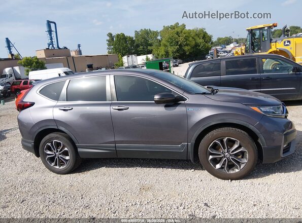 7FART6H82ME007068 2021 HONDA CR-V Gray Вид задньої частини салону