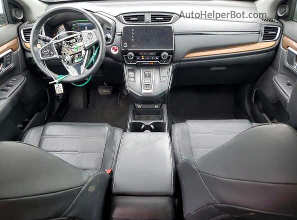 7FART6H82ME037414 2021 HONDA CR-V Gray Вид панелі приладів