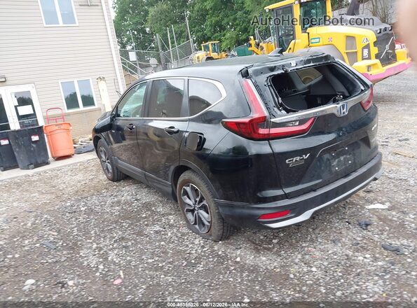 7FART6H85LE025482 2020 HONDA CR-V HYBRID Black Tył lewy