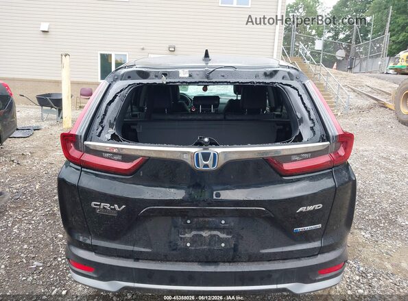 7FART6H85LE025482 2020 HONDA CR-V HYBRID Black Widok z przodu