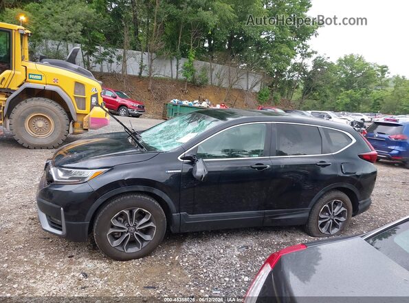 7FART6H85LE025482 2020 HONDA CR-V HYBRID Black Widok wnętrza 360 stopni